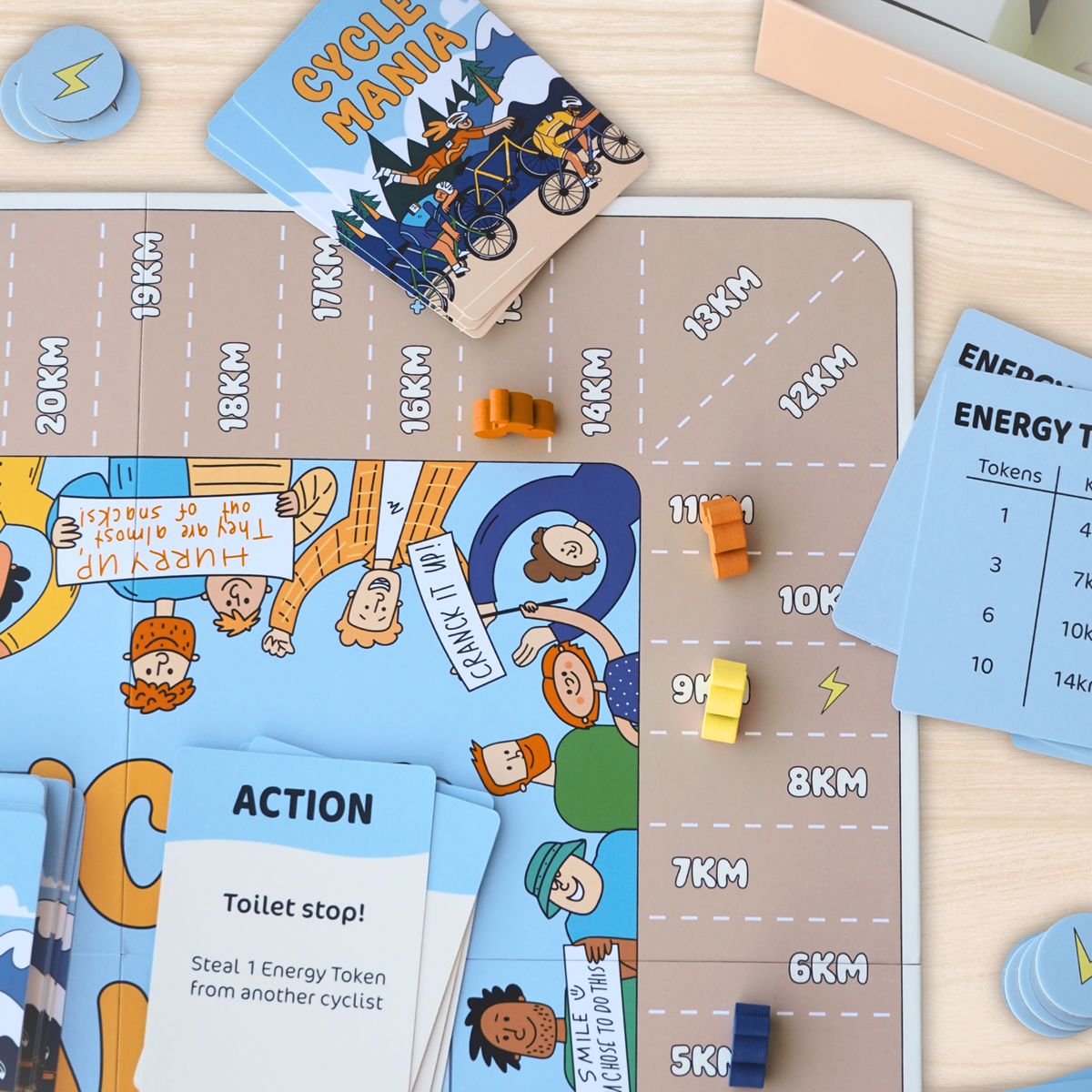 Cycle Mania cycling board game, photo 2 of 7