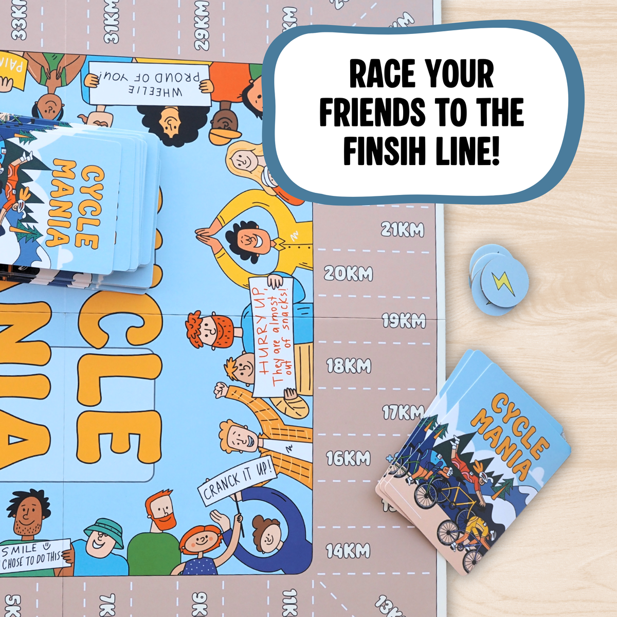 Cycle Mania cycling board game, photo 4 of 7